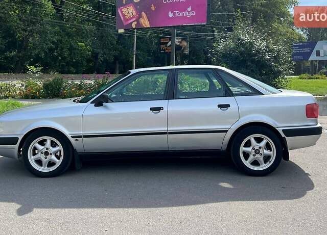 Серый Ауди 80, объемом двигателя 2 л и пробегом 342 тыс. км за 2999 $, фото 14 на Automoto.ua