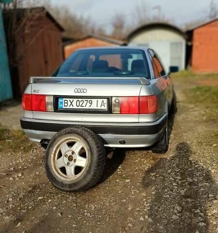 Серый Ауди 80, объемом двигателя 1.98 л и пробегом 413 тыс. км за 2700 $, фото 5 на Automoto.ua