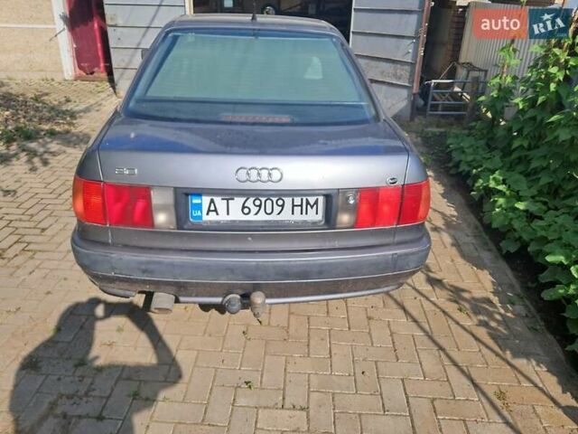 Серый Ауди 80, объемом двигателя 1.98 л и пробегом 194 тыс. км за 3000 $, фото 2 на Automoto.ua
