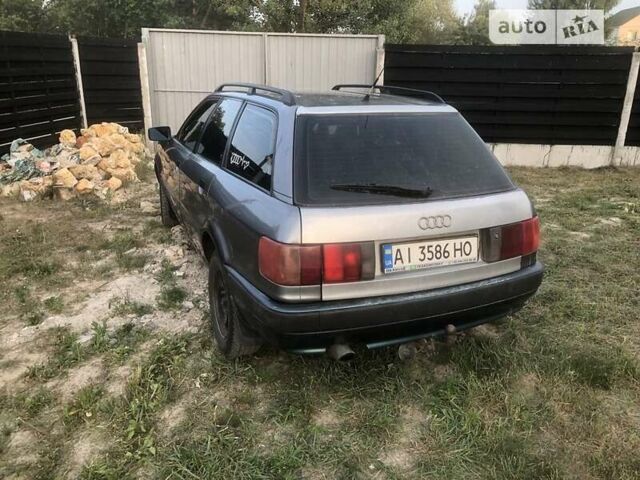 Серый Ауди 80, объемом двигателя 1.9 л и пробегом 50 тыс. км за 2500 $, фото 2 на Automoto.ua