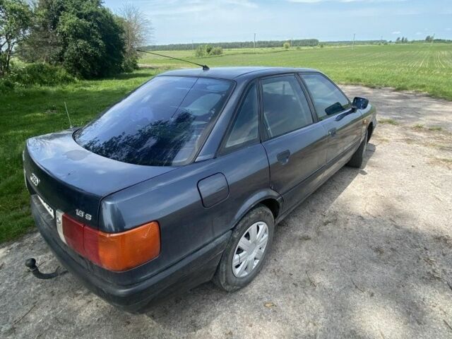 Синий Ауди 80, объемом двигателя 1.8 л и пробегом 30 тыс. км за 1400 $, фото 5 на Automoto.ua