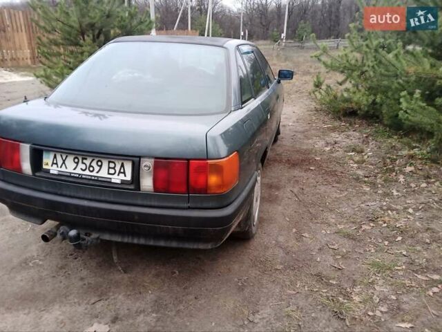 Синий Ауди 80, объемом двигателя 1.8 л и пробегом 435 тыс. км за 1660 $, фото 3 на Automoto.ua