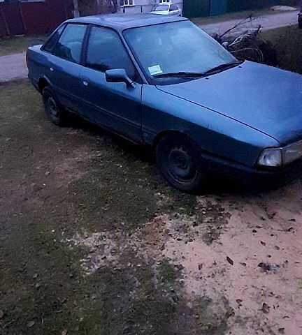 Синий Ауди 80, объемом двигателя 1.6 л и пробегом 0 тыс. км за 1650 $, фото 1 на Automoto.ua