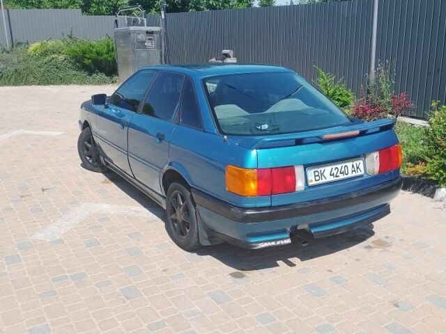 Синий Ауди 80, объемом двигателя 1 л и пробегом 1 тыс. км за 1500 $, фото 4 на Automoto.ua