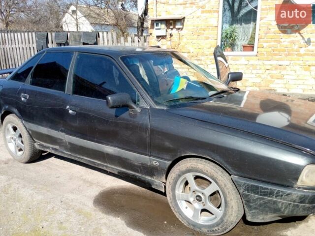 Синий Ауди 80, объемом двигателя 1.8 л и пробегом 370 тыс. км за 2600 $, фото 3 на Automoto.ua