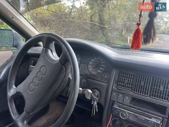Синий Ауди 80, объемом двигателя 1.8 л и пробегом 250 тыс. км за 1550 $, фото 7 на Automoto.ua