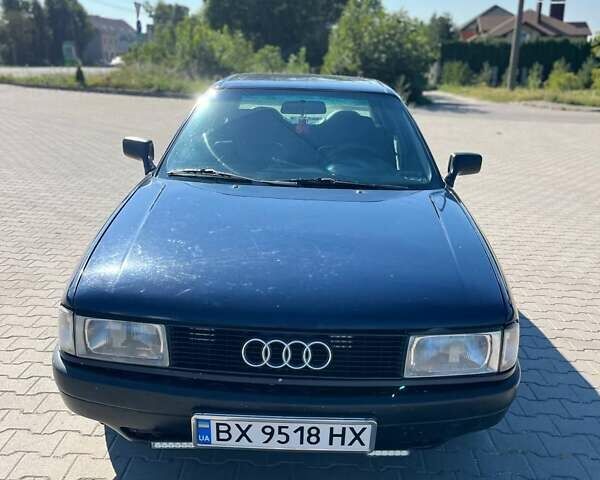 Синій Ауді 80, об'ємом двигуна 1.8 л та пробігом 376 тис. км за 1900 $, фото 4 на Automoto.ua