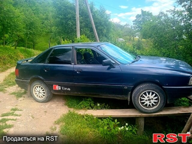 Синій Ауді 80, об'ємом двигуна 1.8 л та пробігом 250 тис. км за 1000 $, фото 1 на Automoto.ua