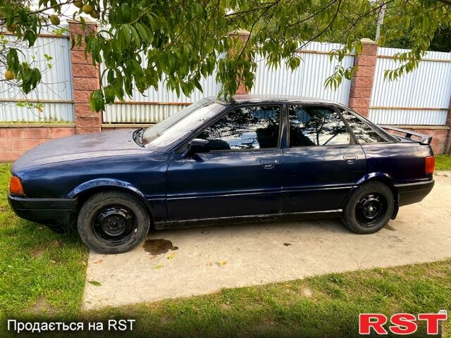 Синій Ауді 80, об'ємом двигуна 1.8 л та пробігом 400 тис. км за 1100 $, фото 4 на Automoto.ua