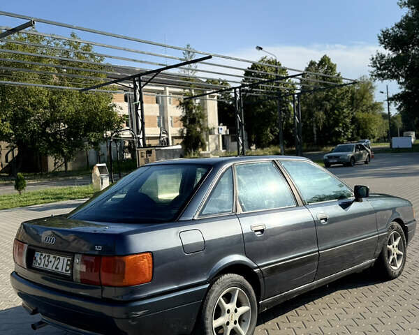 Ауди 80 1988 в Черновцах на Automoto.ua Синий Ауди 80, объемом двигателя 1.8 л и пробегом 246 тыс. км за 1500 $, фото 3 на Automoto.ua