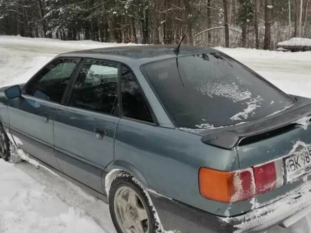 Синій Ауді 80, об'ємом двигуна 1.6 л та пробігом 350 тис. км за 1350 $, фото 1 на Automoto.ua