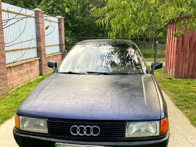 Синій Ауді 80, об'ємом двигуна 1.8 л та пробігом 400 тис. км за 1100 $, фото 3 на Automoto.ua