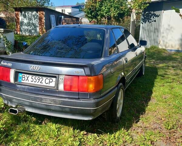 Синий Ауди 80, объемом двигателя 1.78 л и пробегом 317 тыс. км за 1500 $, фото 6 на Automoto.ua