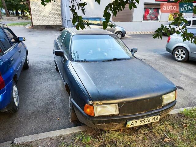 Синий Ауди 80, объемом двигателя 1.8 л и пробегом 391 тыс. км за 900 $, фото 5 на Automoto.ua