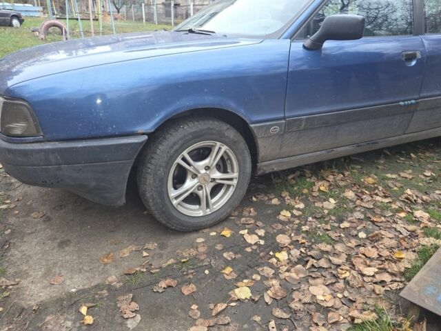 Синий Ауди 80, объемом двигателя 0 л и пробегом 390 тыс. км за 600 $, фото 7 на Automoto.ua