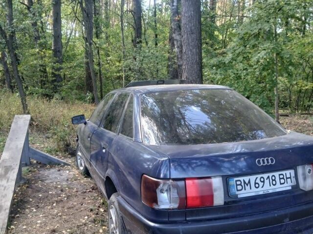 Синий Ауди 80, объемом двигателя 1.8 л и пробегом 10 тыс. км за 1000 $, фото 5 на Automoto.ua