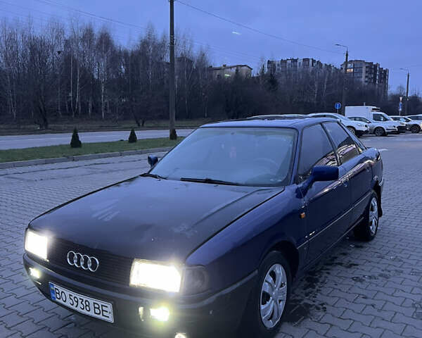Синий Ауди 80, объемом двигателя 1.78 л и пробегом 256 тыс. км за 1250 $, фото 23 на Automoto.ua