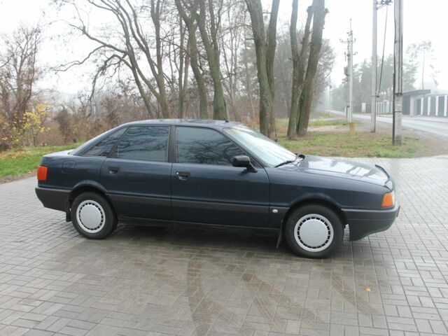 Синий Ауди 80, объемом двигателя 1.8 л и пробегом 200 тыс. км за 1900 $, фото 7 на Automoto.ua