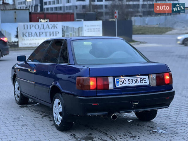 Синий Ауди 80, объемом двигателя 1.78 л и пробегом 256 тыс. км за 1250 $, фото 16 на Automoto.ua