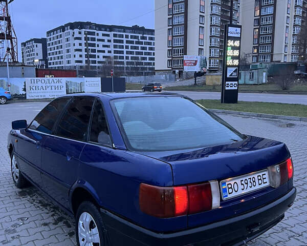 Синий Ауди 80, объемом двигателя 1.78 л и пробегом 256 тыс. км за 1250 $, фото 21 на Automoto.ua
