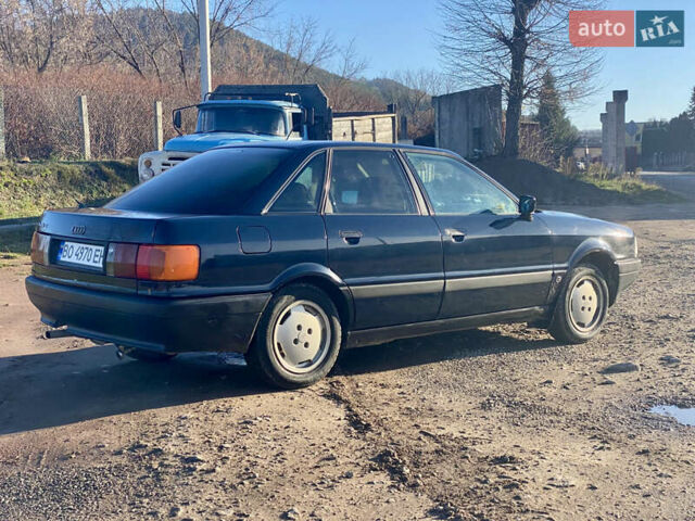 Синий Ауди 80, объемом двигателя 1.8 л и пробегом 250 тыс. км за 1950 $, фото 11 на Automoto.ua