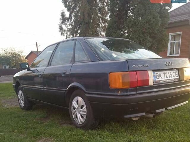 Синий Ауди 80, объемом двигателя 1.8 л и пробегом 476 тыс. км за 1550 $, фото 14 на Automoto.ua
