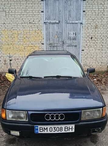 Синий Ауди 80, объемом двигателя 1.8 л и пробегом 350 тыс. км за 2200 $, фото 4 на Automoto.ua