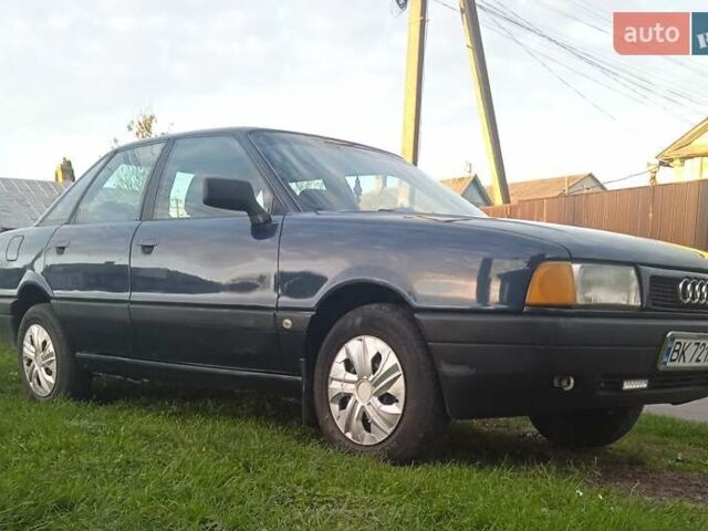 Синий Ауди 80, объемом двигателя 1.8 л и пробегом 476 тыс. км за 1550 $, фото 16 на Automoto.ua