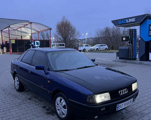 Синий Ауди 80, объемом двигателя 1.78 л и пробегом 256 тыс. км за 1250 $, фото 31 на Automoto.ua