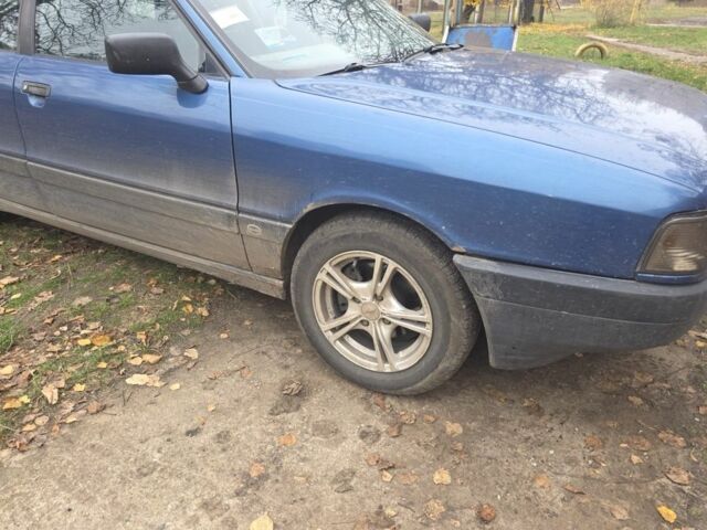 Синий Ауди 80, объемом двигателя 0 л и пробегом 390 тыс. км за 600 $, фото 8 на Automoto.ua