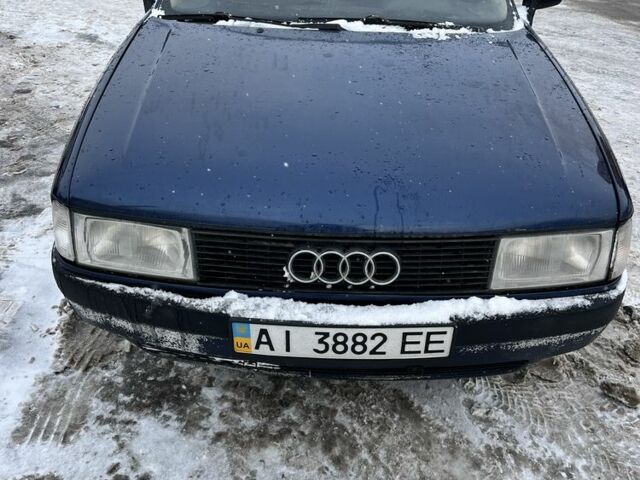 Синий Ауди 80, объемом двигателя 1.8 л и пробегом 400 тыс. км за 1200 $, фото 8 на Automoto.ua