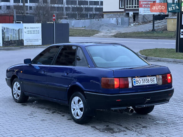 Синий Ауди 80, объемом двигателя 1.78 л и пробегом 256 тыс. км за 1250 $, фото 17 на Automoto.ua