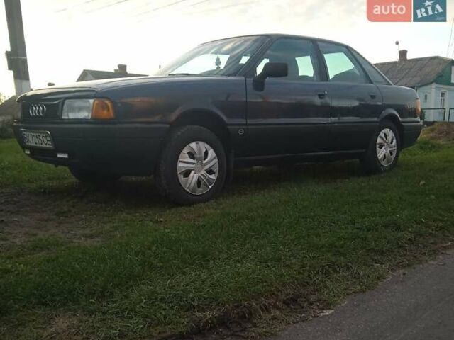 Синий Ауди 80, объемом двигателя 1.8 л и пробегом 476 тыс. км за 1550 $, фото 17 на Automoto.ua