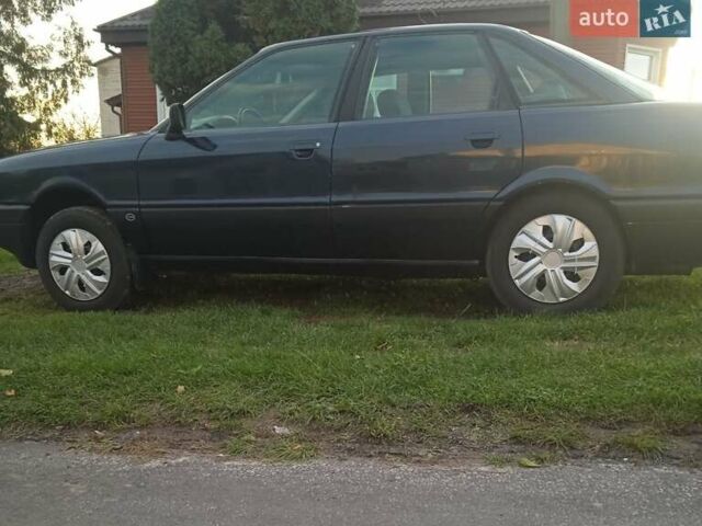 Синий Ауди 80, объемом двигателя 1.8 л и пробегом 476 тыс. км за 1550 $, фото 18 на Automoto.ua