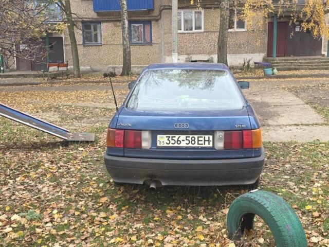 Синий Ауди 80, объемом двигателя 0 л и пробегом 390 тыс. км за 600 $, фото 4 на Automoto.ua
