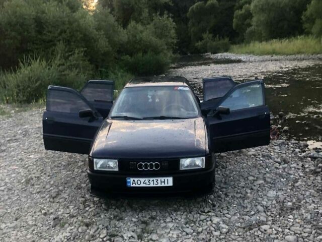 Синий Ауди 80, объемом двигателя 1.8 л и пробегом 370 тыс. км за 2200 $, фото 5 на Automoto.ua