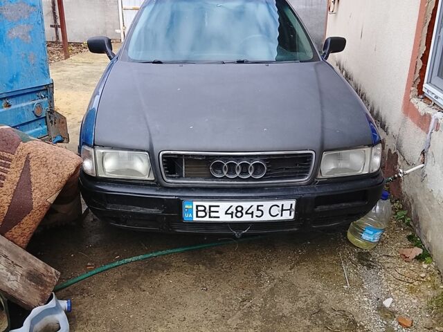 Синий Ауди 80, объемом двигателя 1.8 л и пробегом 777 тыс. км за 3000 $, фото 1 на Automoto.ua