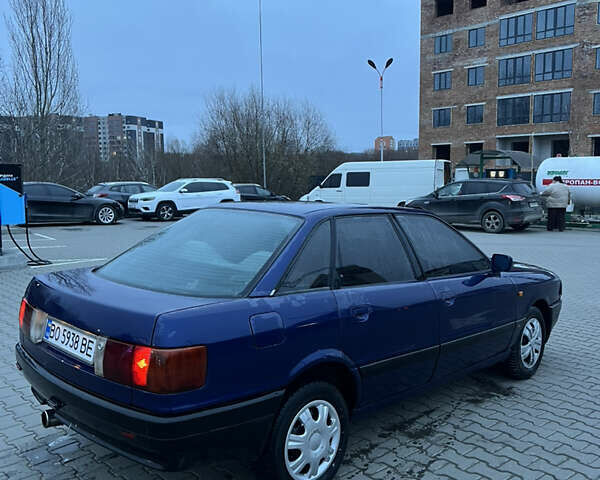 Синий Ауди 80, объемом двигателя 1.78 л и пробегом 256 тыс. км за 1250 $, фото 20 на Automoto.ua