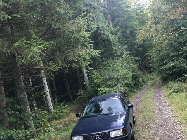 Синий Ауди 80, объемом двигателя 1.8 л и пробегом 370 тыс. км за 2200 $, фото 13 на Automoto.ua