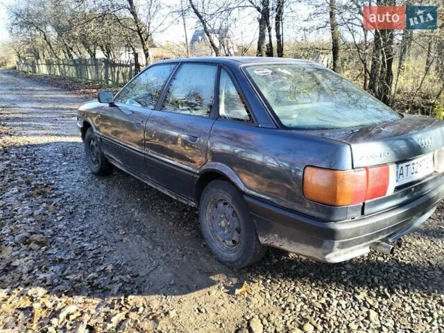 Синий Ауди 80, объемом двигателя 1.8 л и пробегом 400 тыс. км за 700 $, фото 6 на Automoto.ua
