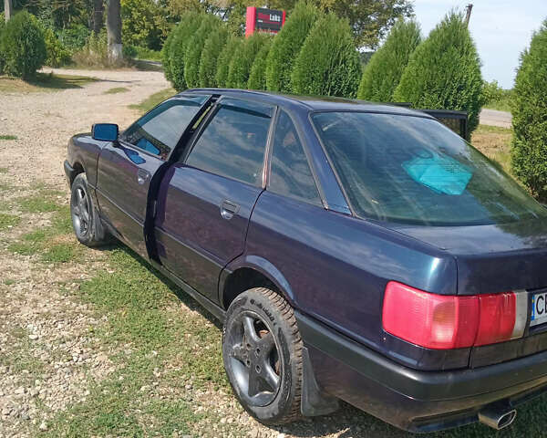 Синий Ауди 80, объемом двигателя 1.78 л и пробегом 613 тыс. км за 2300 $, фото 5 на Automoto.ua