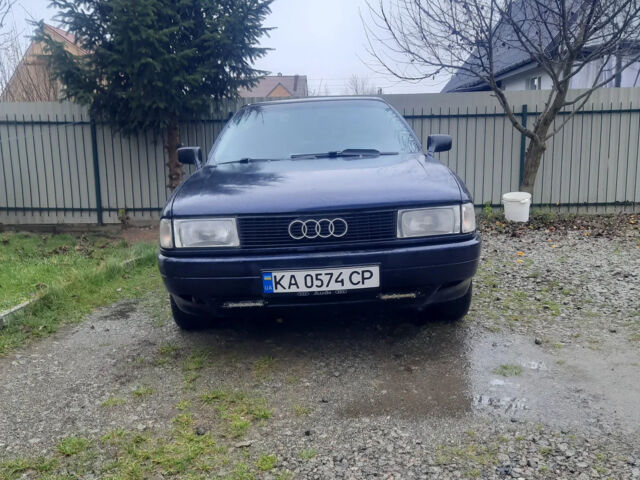 Синий Ауди 80, объемом двигателя 1.8 л и пробегом 422 тыс. км за 2000 $, фото 3 на Automoto.ua