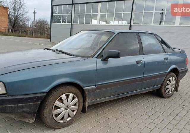 Синій Ауді 80, об'ємом двигуна 1.8 л та пробігом 320 тис. км за 1450 $, фото 3 на Automoto.ua