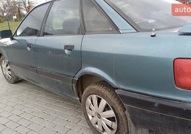 Синій Ауді 80, об'ємом двигуна 1.8 л та пробігом 320 тис. км за 1450 $, фото 2 на Automoto.ua