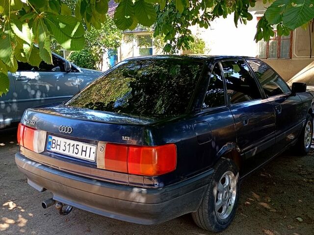 Синій Ауді 80, об'ємом двигуна 1.8 л та пробігом 222 тис. км за 1750 $, фото 2 на Automoto.ua