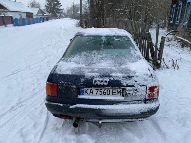 Синій Ауді 80, об'ємом двигуна 1.8 л та пробігом 150 тис. км за 1800 $, фото 3 на Automoto.ua