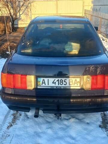 Синий Ауди 80, объемом двигателя 1.6 л и пробегом 550 тыс. км за 1300 $, фото 4 на Automoto.ua