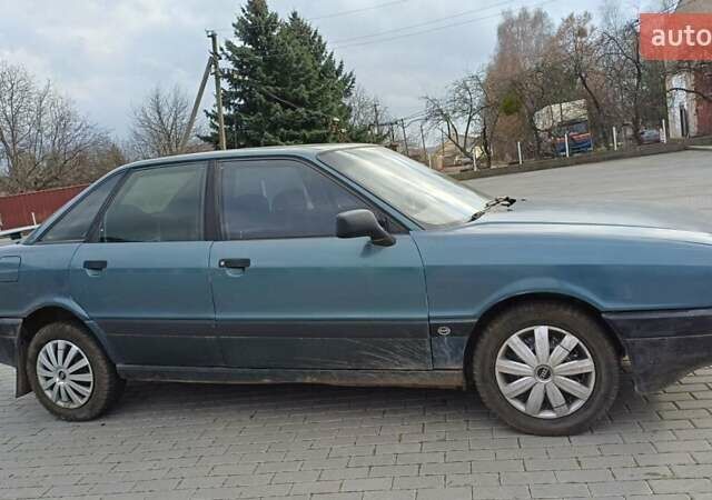 Синій Ауді 80, об'ємом двигуна 1.8 л та пробігом 320 тис. км за 1450 $, фото 6 на Automoto.ua