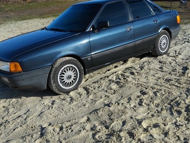 Синій Ауді 80, об'ємом двигуна 2 л та пробігом 375 тис. км за 2185 $, фото 19 на Automoto.ua