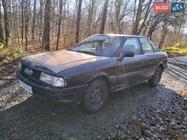 Синий Ауди 80, объемом двигателя 1.8 л и пробегом 400 тыс. км за 700 $, фото 5 на Automoto.ua